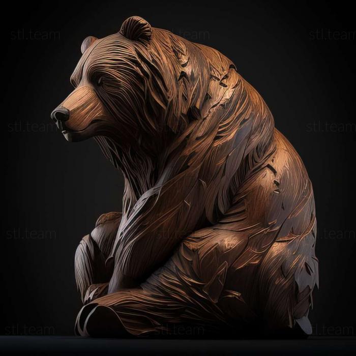 3D model Bear (STL)